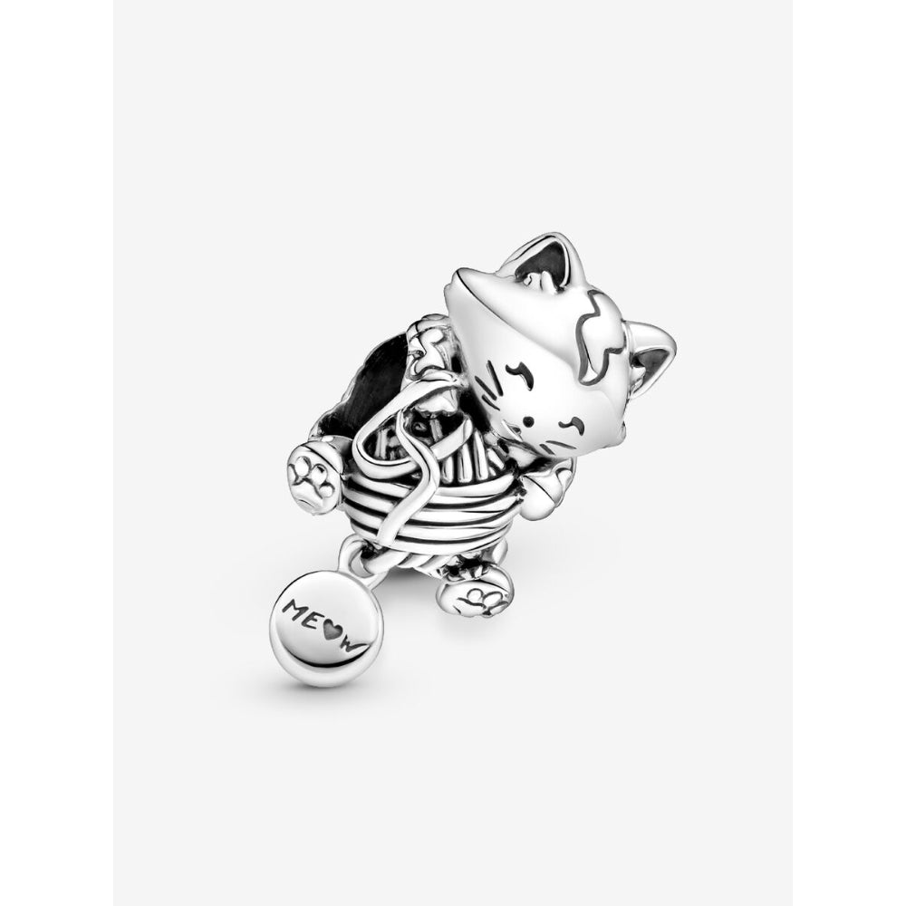 Pandora Silver Kitten & Yarn Ball Charm - MococoPandora799535C005700302938432Charms