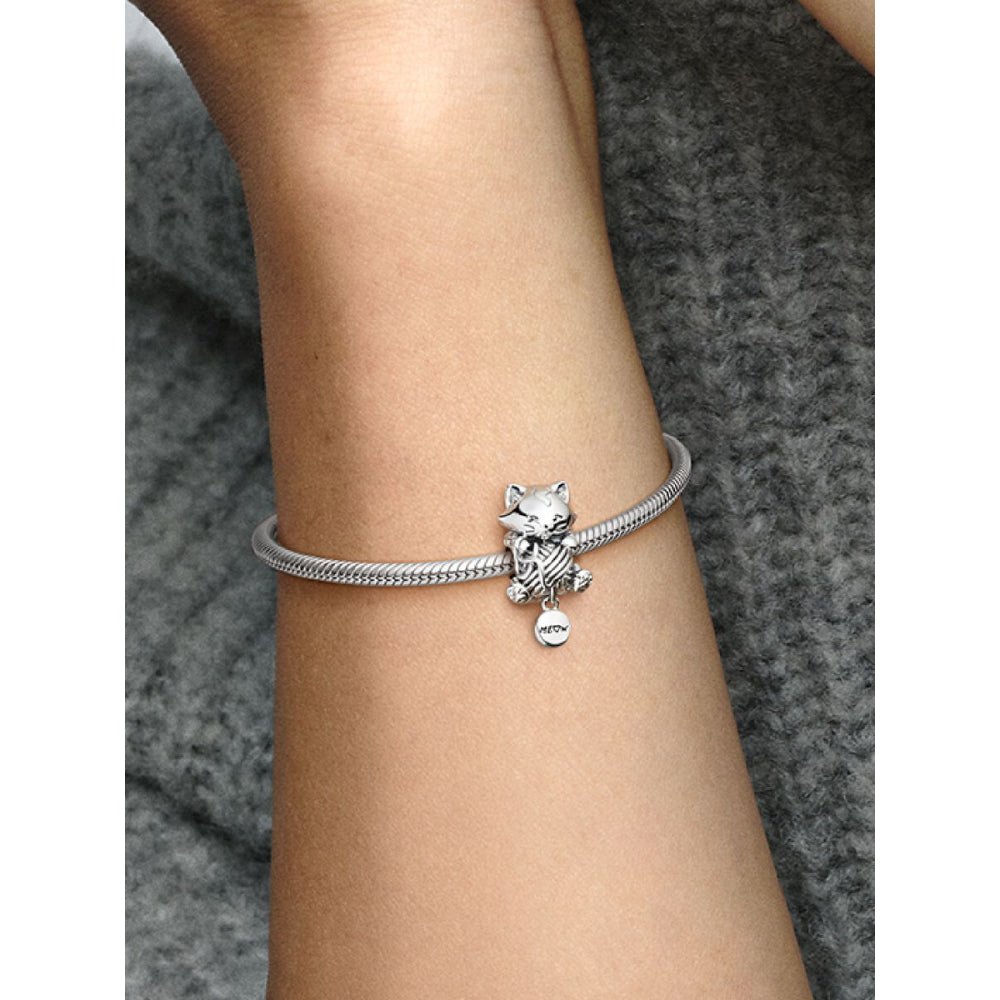 Pandora Silver Kitten & Yarn Ball Charm - MococoPandora799535C005700302938432Charms