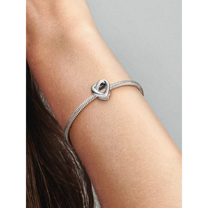 Pandora Silver Knotted Heart Charm 2