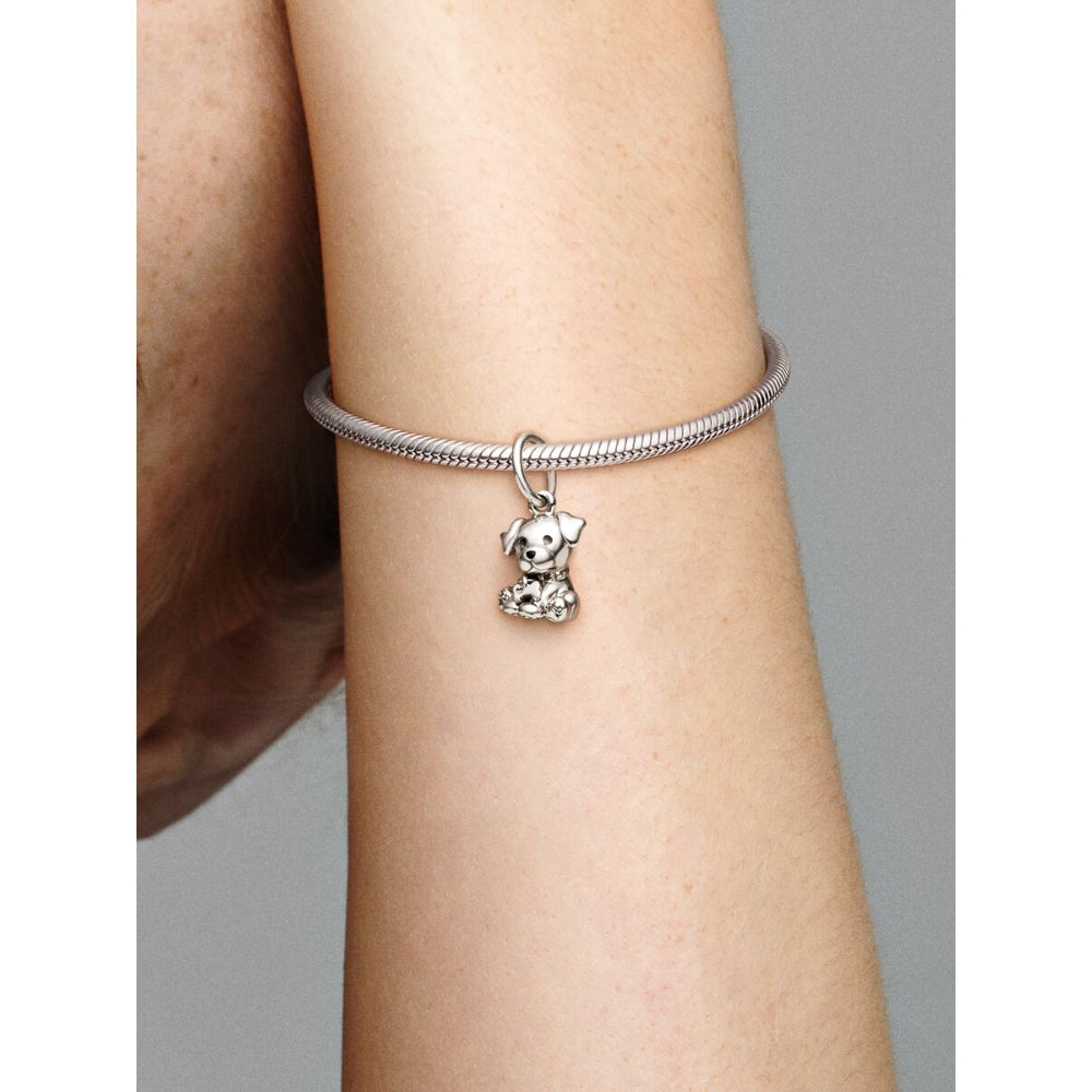 Pandora Silver Labrador Puppy Dog Dangle Charm 2