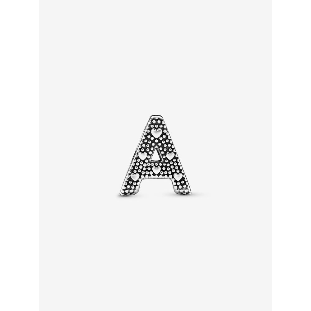 Pandora Silver Letter A Alphabet Charm - MococoPandora7974555700302672022Charms