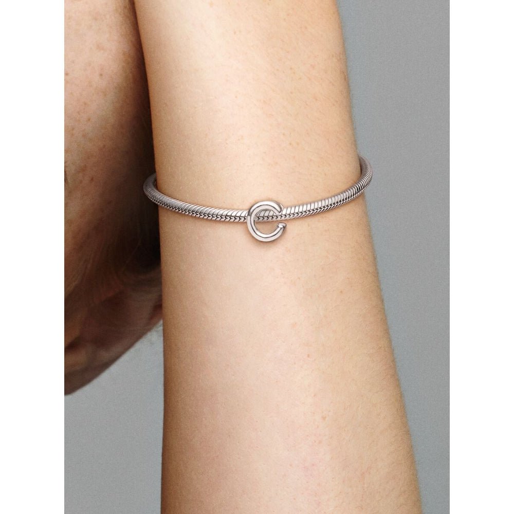 Pandora Silver Letter C Alphabet Charm - MococoPandora7974575700302672046Charms