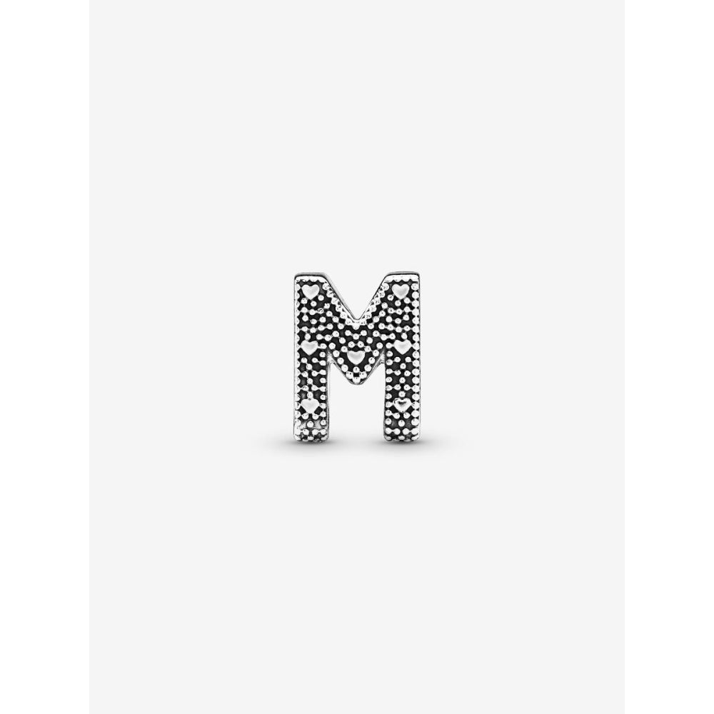 Pandora Silver Letter M Alphabet Charm - MococoPandora7974675700302672145Charms