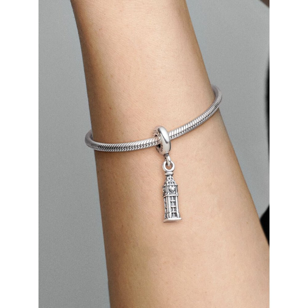 Pandora Silver London Big Ben Dangle Charm - MococoPandora7910805700302133639Charms