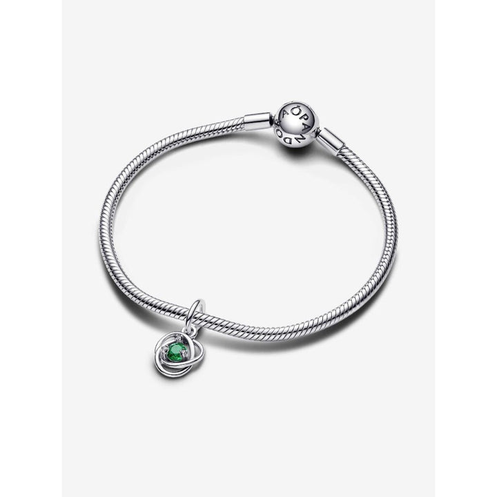 Pandora Silver May Eternity Circle Dangle Charm - MococoPandora793125C055700303110639Charms