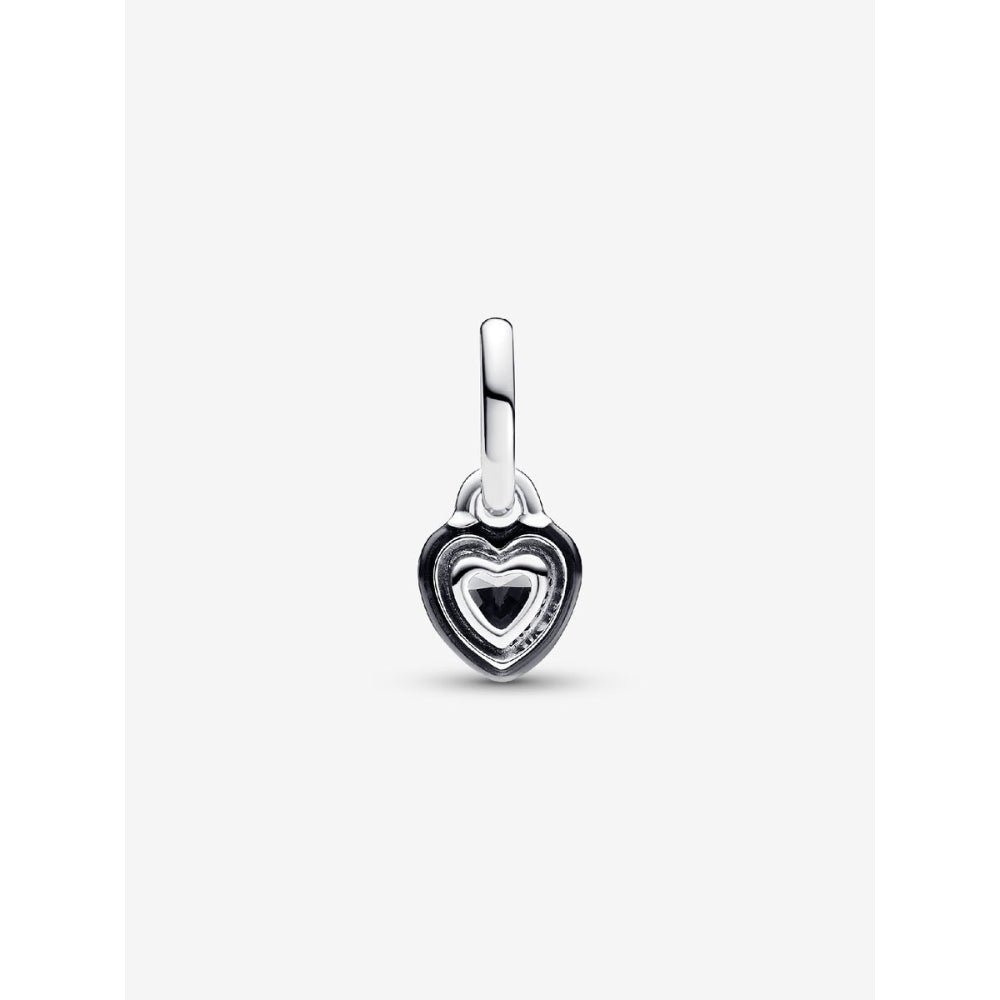 Pandora Silver Me Black Chakra Heart Mini Dangle Charm - MococoPandora793042C015700303084077Charms