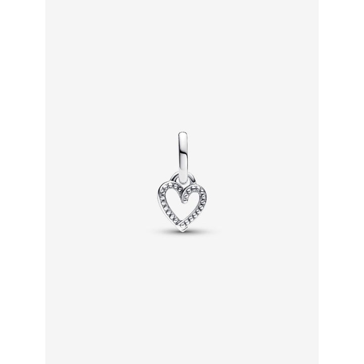Pandora Silver Me Freehand Heart Mini Dangle Charm - MococoPandora793048C005700303084015Charms