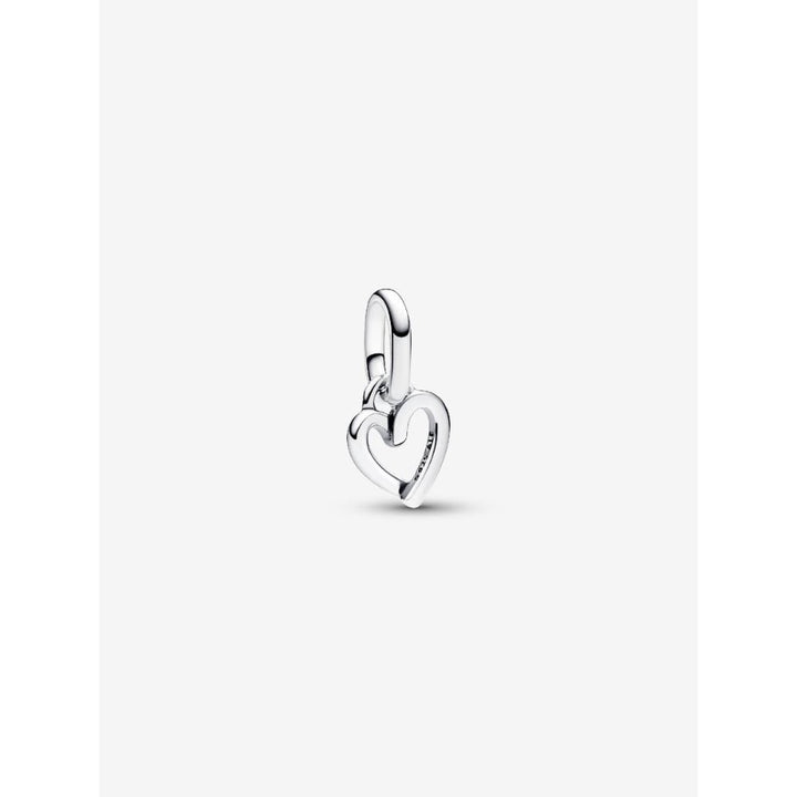 Pandora Silver Me Freehand Heart Mini Dangle Charm - MococoPandora793048C005700303084015Charms
