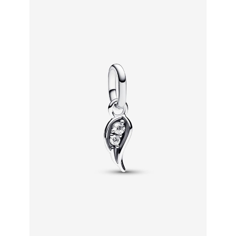 Pandora Silver Me Sparkling Angel Wing Mini Dangle Charm - MococoPandora793041C015700303084053Charms