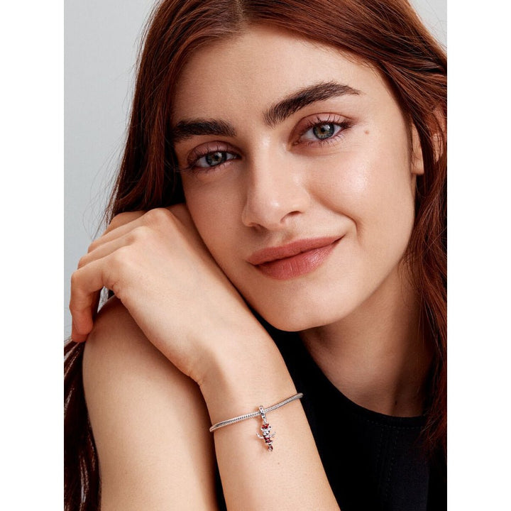 Pandora Silver Minnie Mouse Ice Skating Dangle Charm - MococoPandora793530C015700303148236Charms