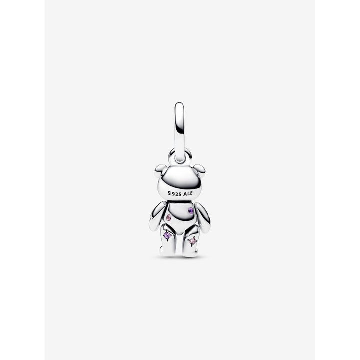 Pandora Silver Movable Teddy Bear Dangle Charm - MococoPandora792986C015700303079059Charms