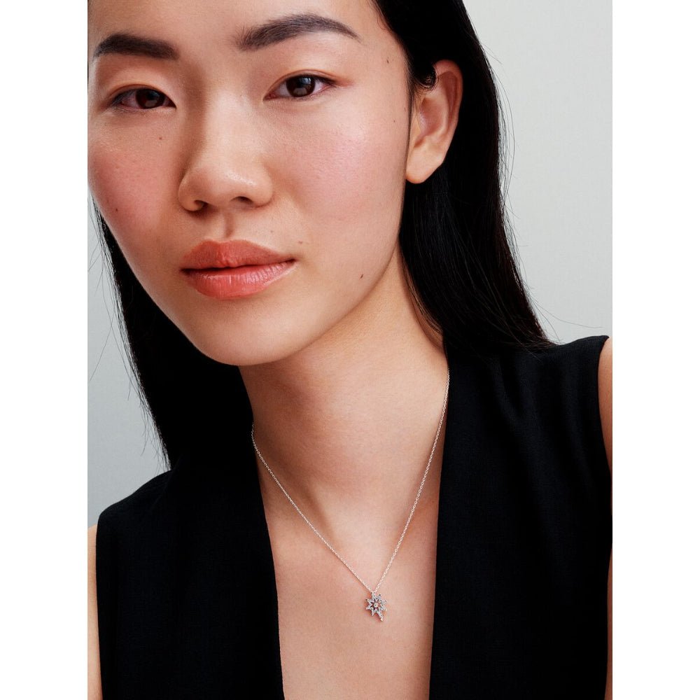 Pandora Silver North Star Pendant Necklace - MococoPandora393600C01-455700303148540Necklace