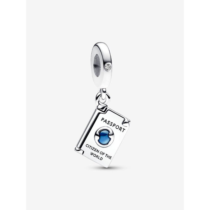Pandora Silver Openable Passport Dangle Charm - MococoPandora792680C015700303046778Charms