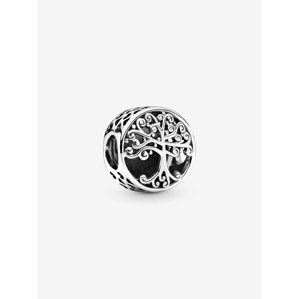 Pandora Silver Openwork Family Roots Charm