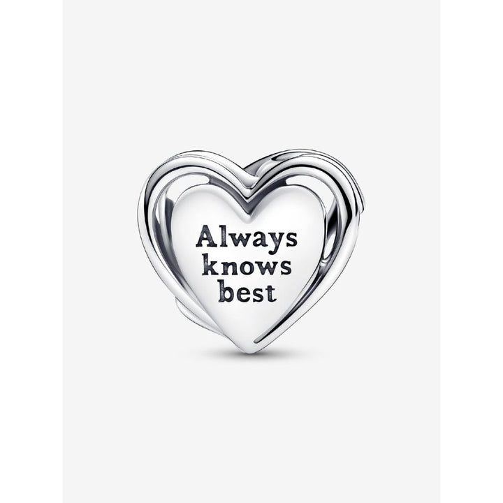 Pandora Silver Openwork Mum & Heart Charm - MococoPandora793233C015700303113609Charms