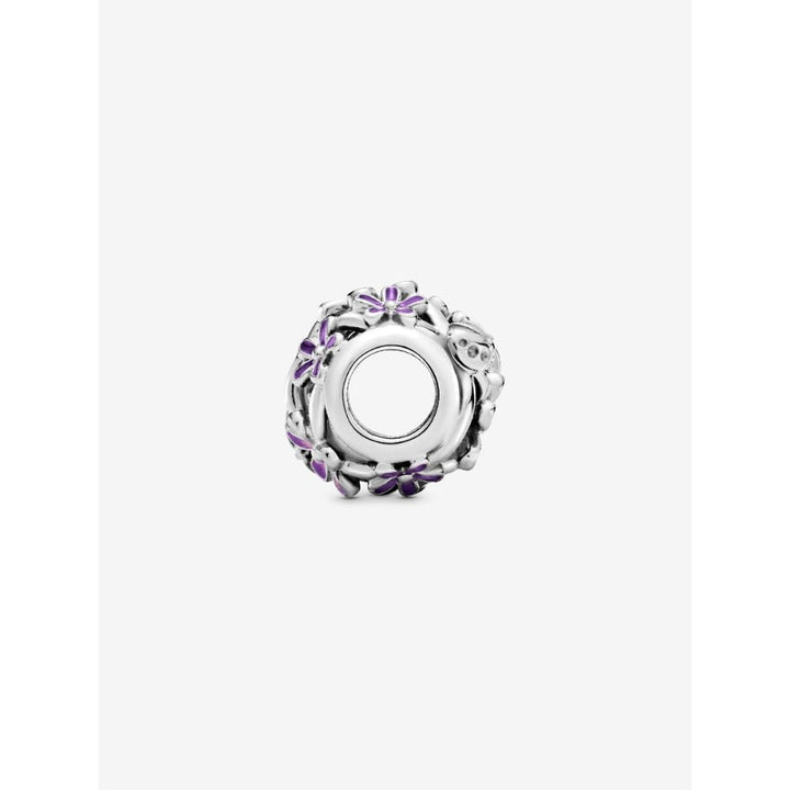 Pandora Silver Openwork Purple Daisy Charm - MococoPandora798772C025700302916492Charms