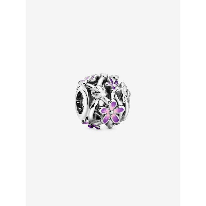 Pandora Silver Openwork Purple Daisy Charm - MococoPandora798772C025700302916492Charms