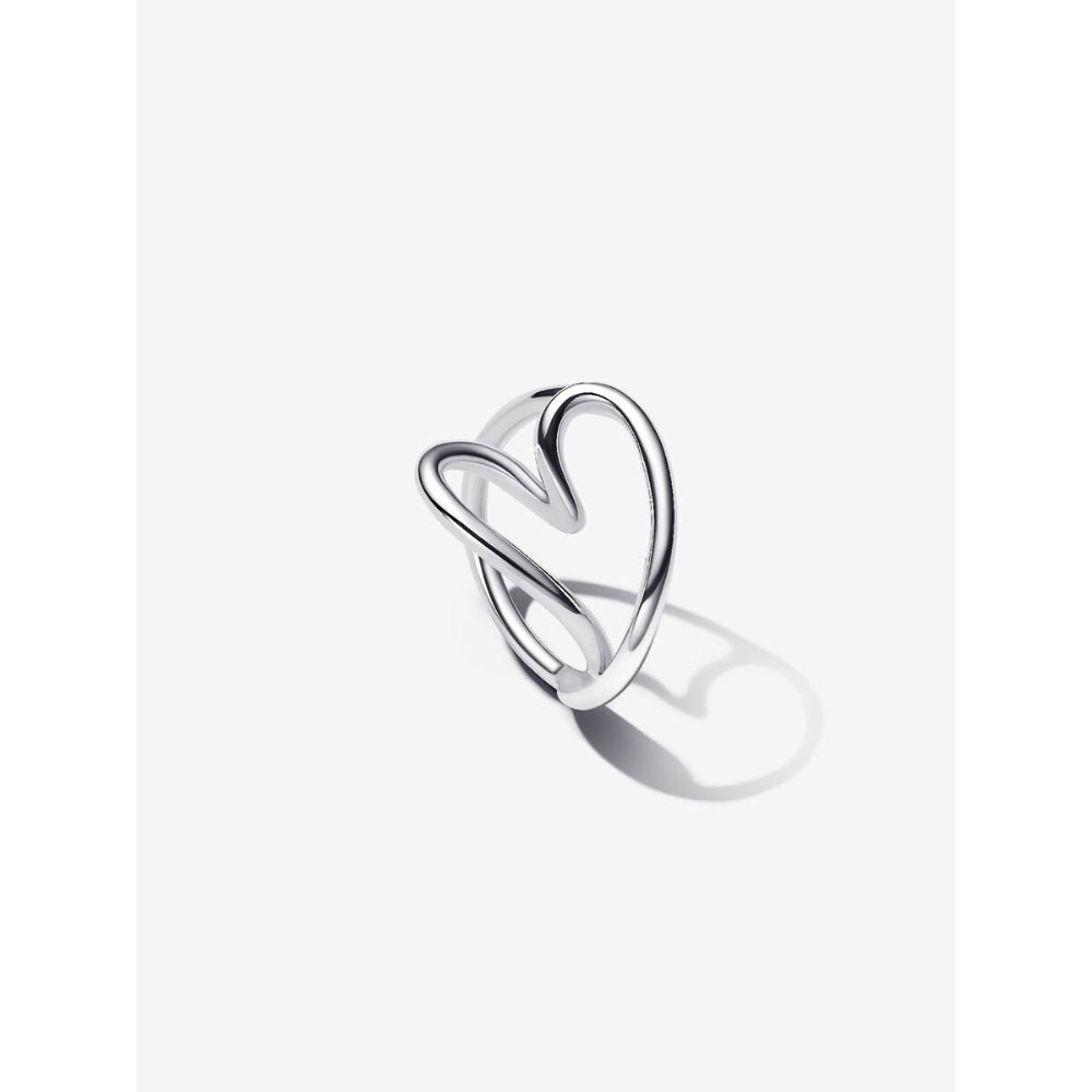 Pandora Silver Organically Shaped Heart Ring - MococoPandora193288C00-485700303185125Rings