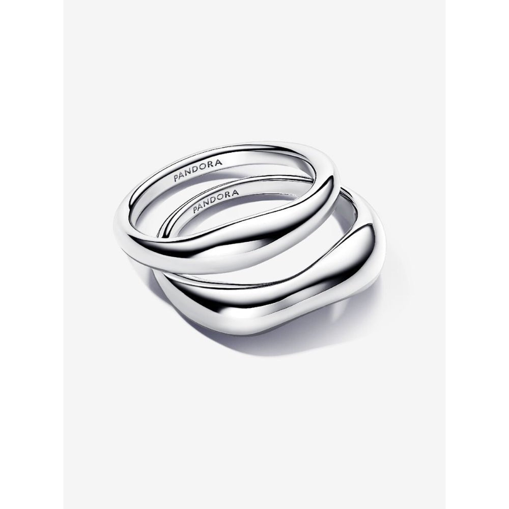 Pandora Silver Organically Shaped Stacking Rings - MococoPandora193264C00-485700303128191Rings