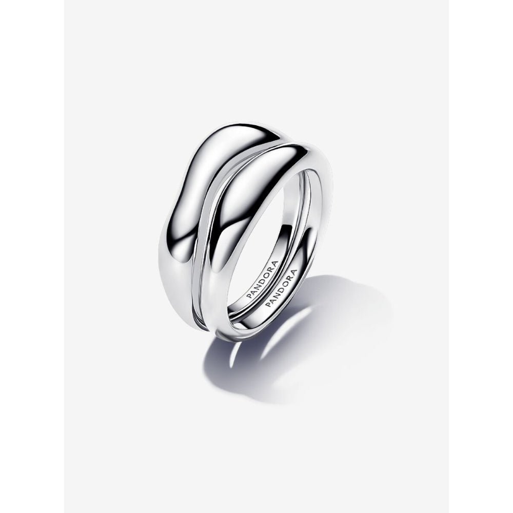 Pandora Silver Organically Shaped Stacking Rings - MococoPandora193264C00-485700303128191Rings