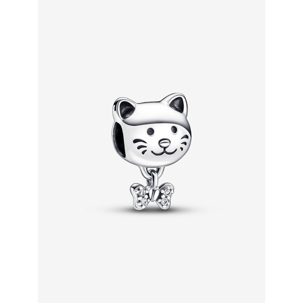 Pandora Silver Pet Cat & Bow Charm - MococoPandora792255C015700302997545Charms