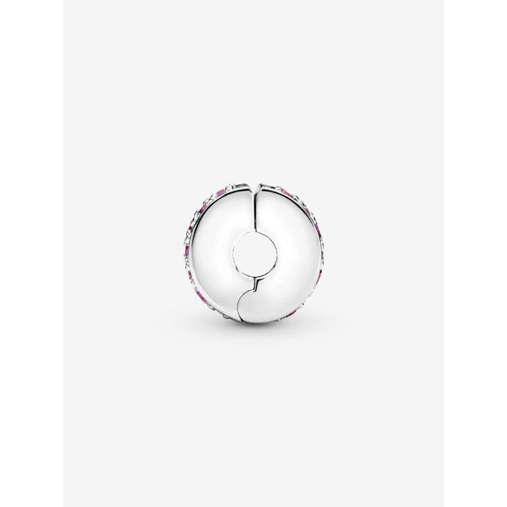 Pandora Silver Pink Pave Clip Charm - MococoPandora791817PCZ5700302438307Charms