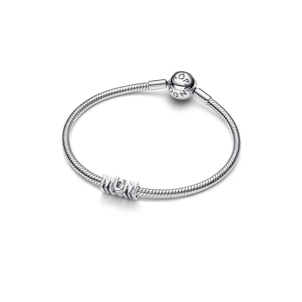 Pandora Silver Reversible Mum Charm Image 4