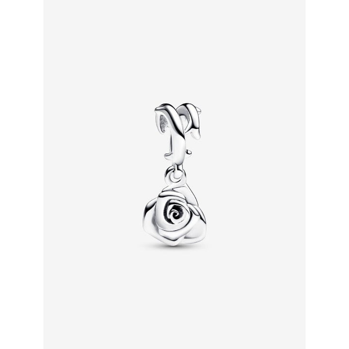 Pandora Silver Rose In Bloom Dangle Charm - MococoPandora793213C005700303113548Charms