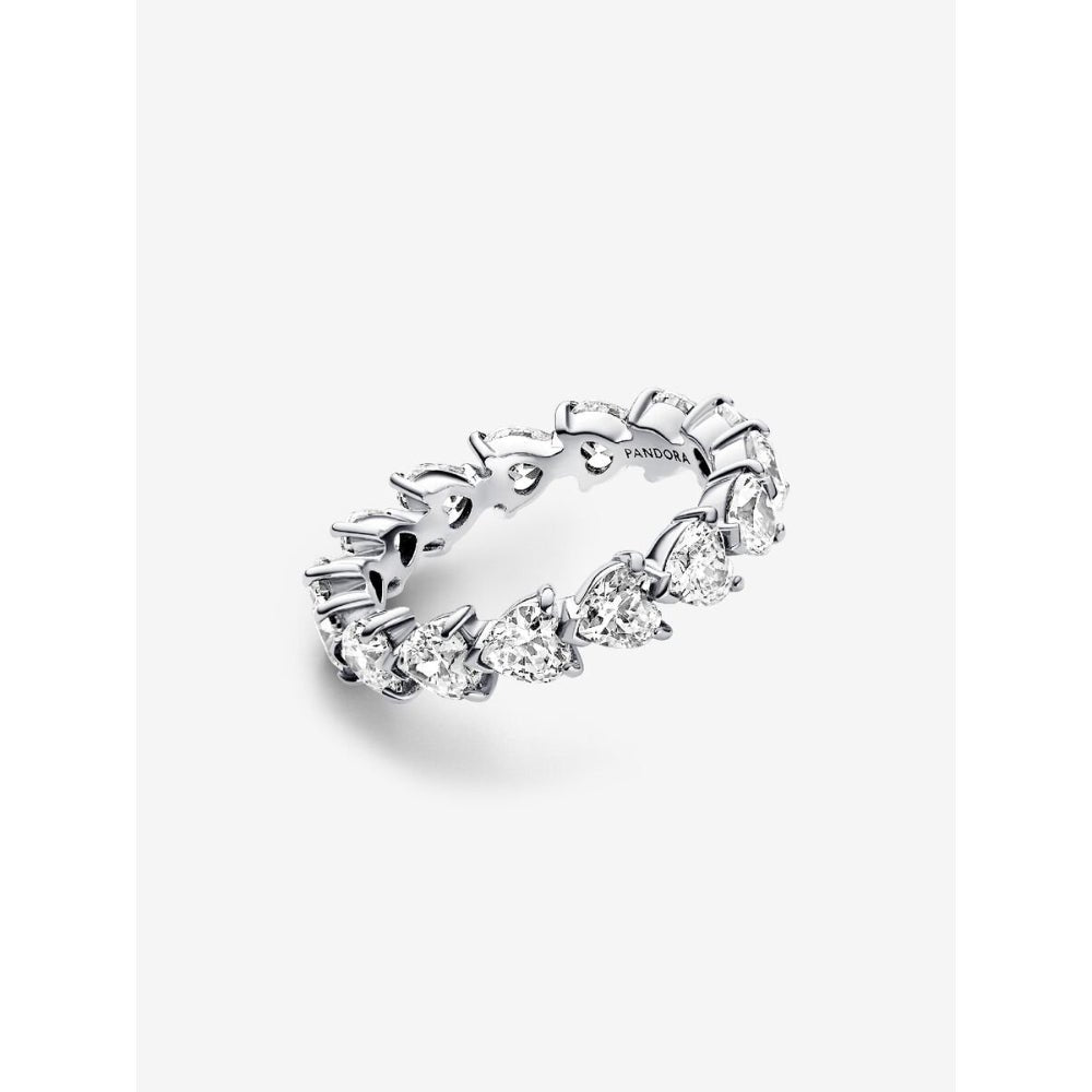 Pandora Silver Row of Hearts Eternity Ring - MococoPandora193103C01-485700303092935Rings