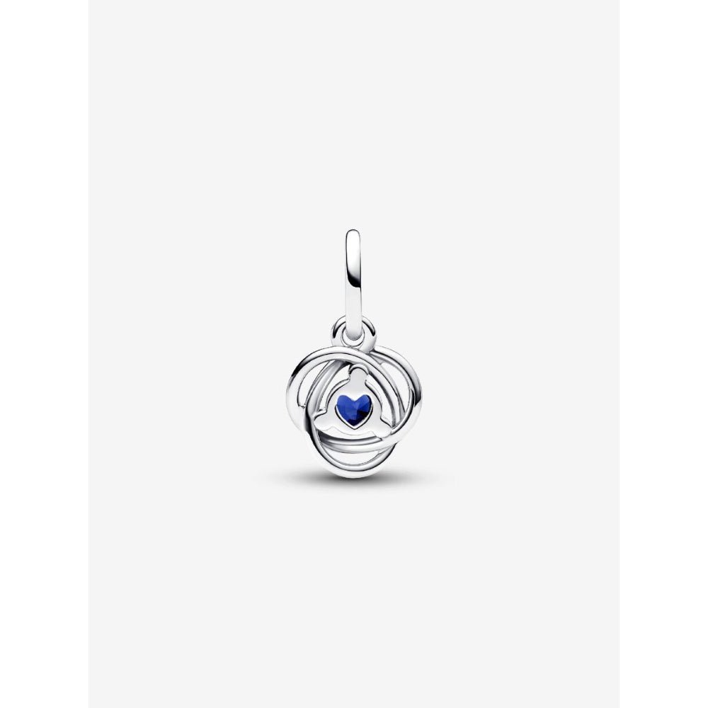 Pandora Silver September Birthstone Eternity Circle Dangle Charm - MococoPandora793125C095700303126180Charms