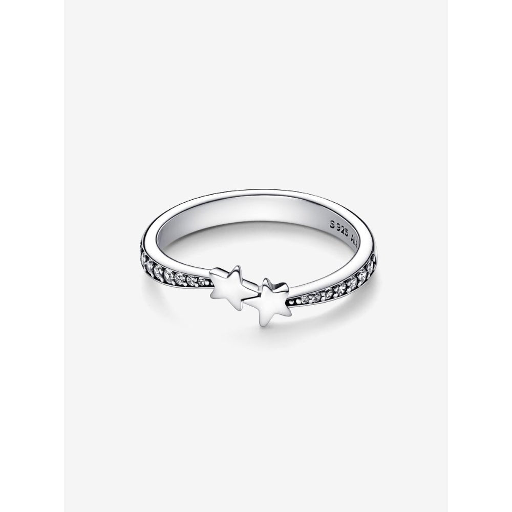 Pandora Silver Shooting Stars Sparkling Ring - MococoPandora192365C01-485700303013138Rings