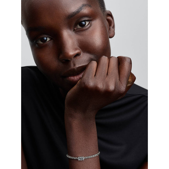 Pandora Silver Sis Charm Image 2