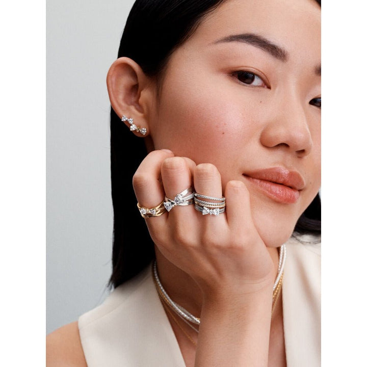 Pandora Silver Sparkling Band Ring - MococoPandora192999C01-485700303079660Rings