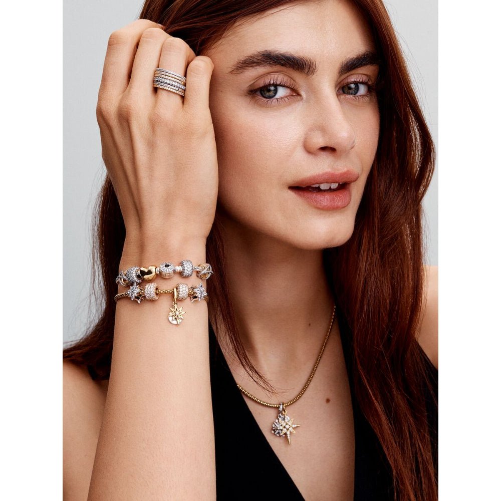 Pandora Silver Sparkling Band Ring - MococoPandora192999C01-485700303079660Rings