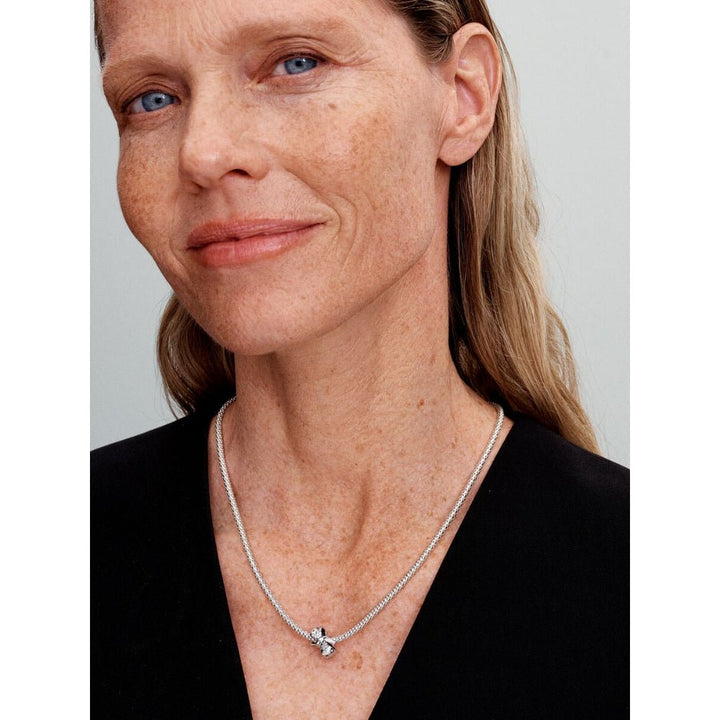 Pandora Silver Sparkling Bow Charm - MococoPandora793442C015700303148441Charms