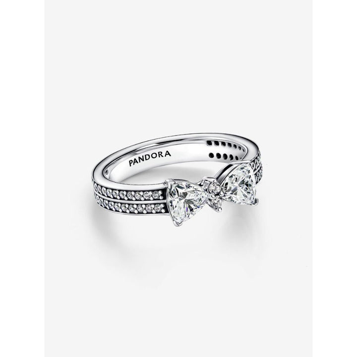Pandora Silver Sparkling Bow Double - Row Ring - MococoPandora193552C01-485700303148700Rings