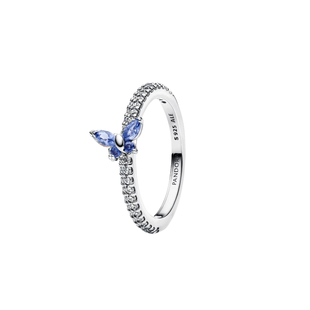 Pandora Silver Sparkling Butterfly Ring - MococoPandora194269C01-505700303231532Rings