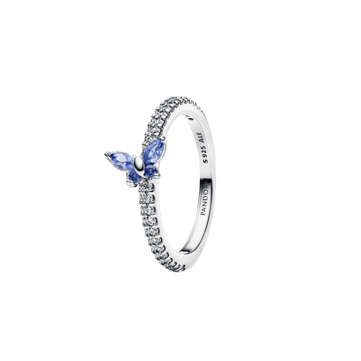 Pandora Silver Sparkling Butterfly Ring - MococoPandora194269C01-505700303231532Rings