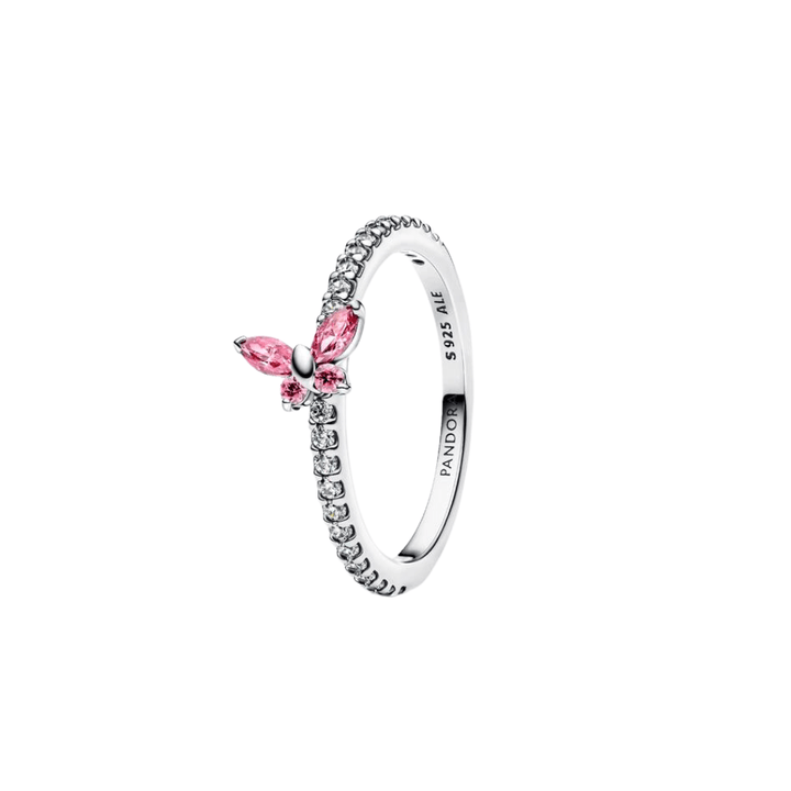 Pandora Silver Sparkling Butterfly Ring - MococoPandora194269C01-505700303231532Rings