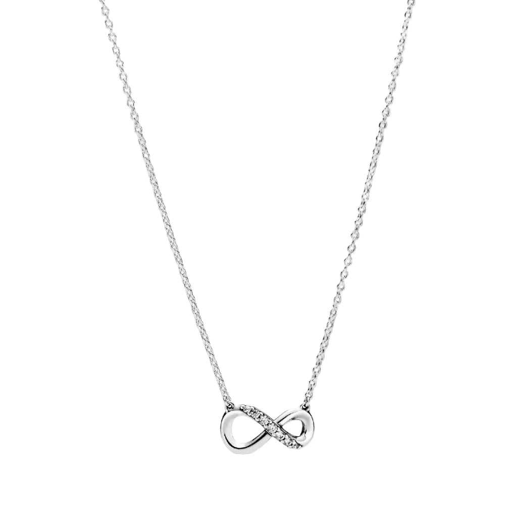 Sparkling Infinity Collier Necklace