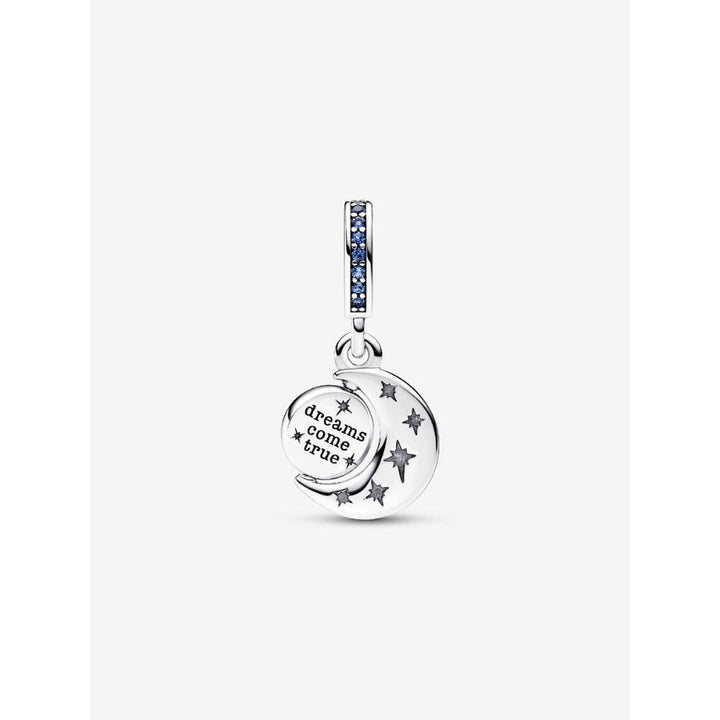 Pandora Silver Sparkling Moon Spinning Dangle Charm - MococoPandora792979C015700303078922Charms