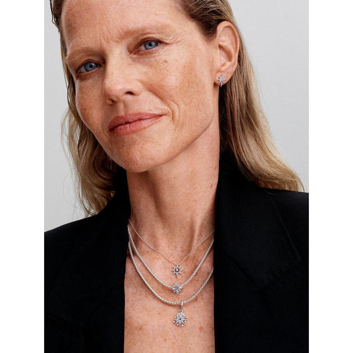 Pandora Silver Sparkling North Star Stud Earrings - MococoPandora293587C015700303149745Earrings