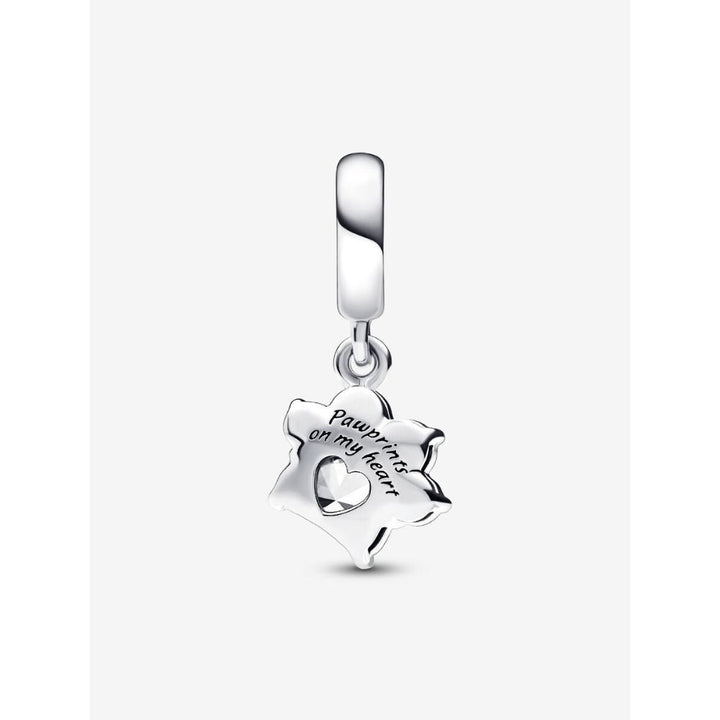 Pandora Silver Sparkling Pet Paw Print Dangle Charm - MococoPandora792247C015700302997415Charms