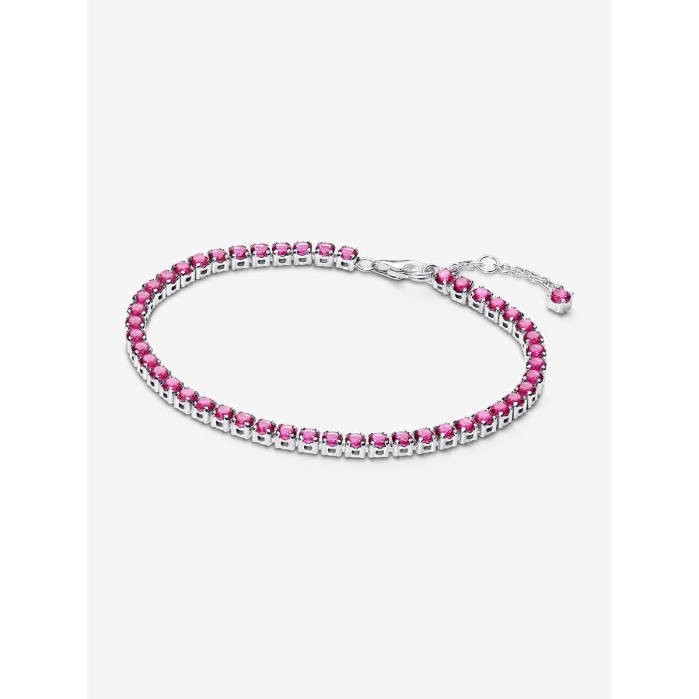 Pandora Silver Sparkling Pink Tennis Bracelet - MococoPandora591469C04-165700303194745Bracelets
