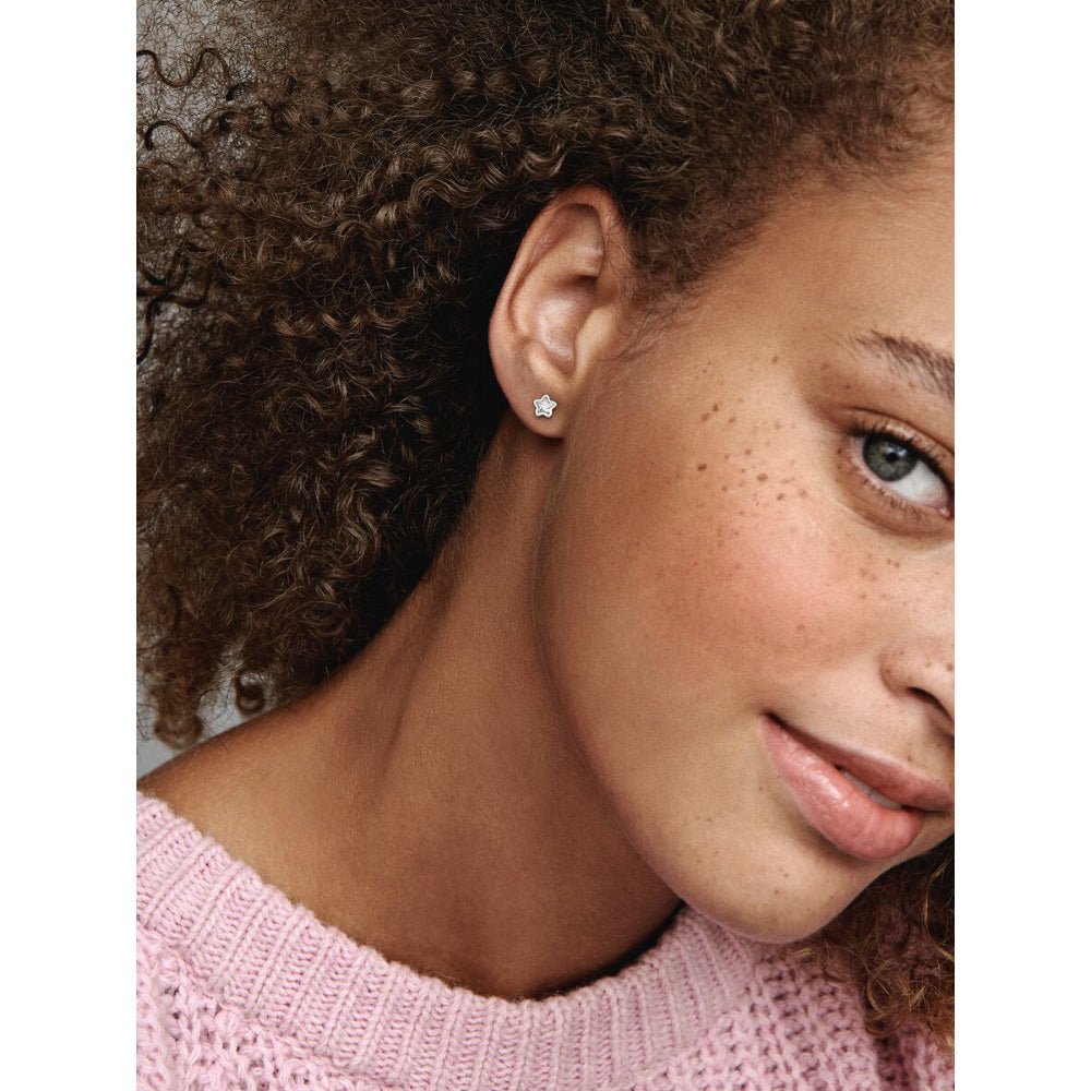 Pandora Silver Sparkling Star Stud Earrings - MococoPandora290597CZ5700302380293Earrings