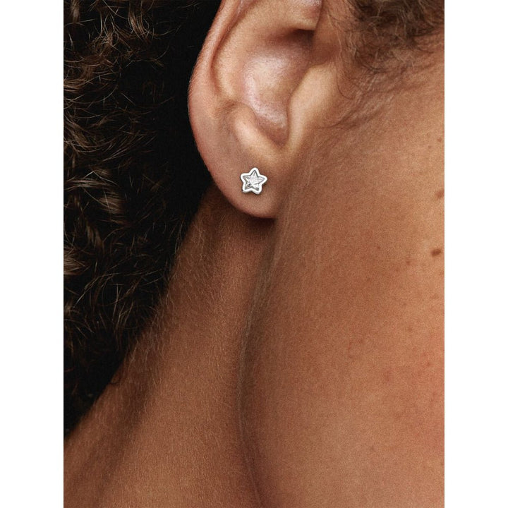 Pandora Silver Sparkling Star Stud Earrings - MococoPandora290597CZ5700302380293Earrings