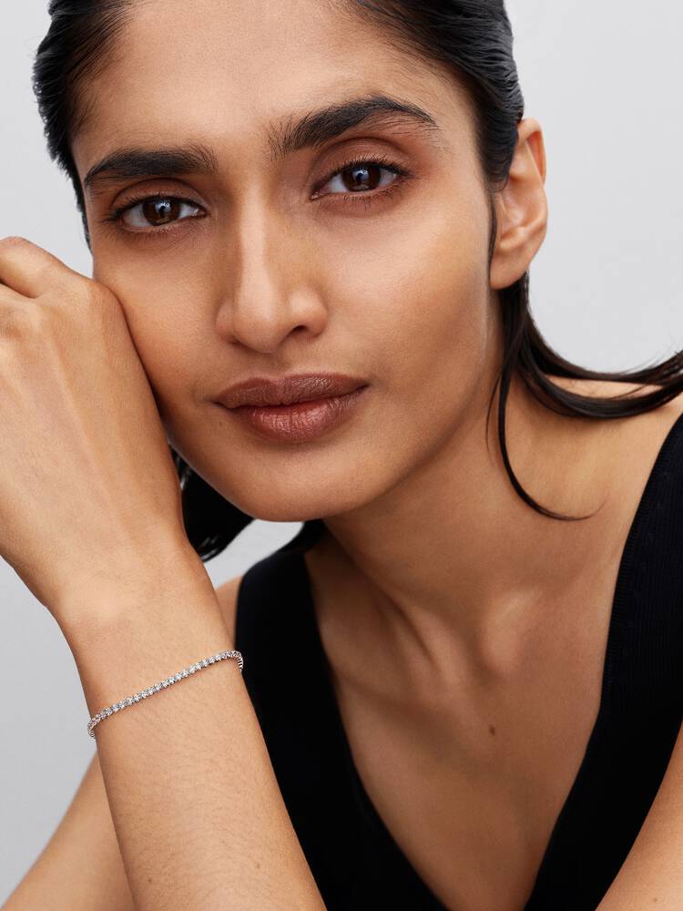 Pandora Silver Sparkling Tennis Bracelet - MococoPandora593927C01-165700303188089Bracelet