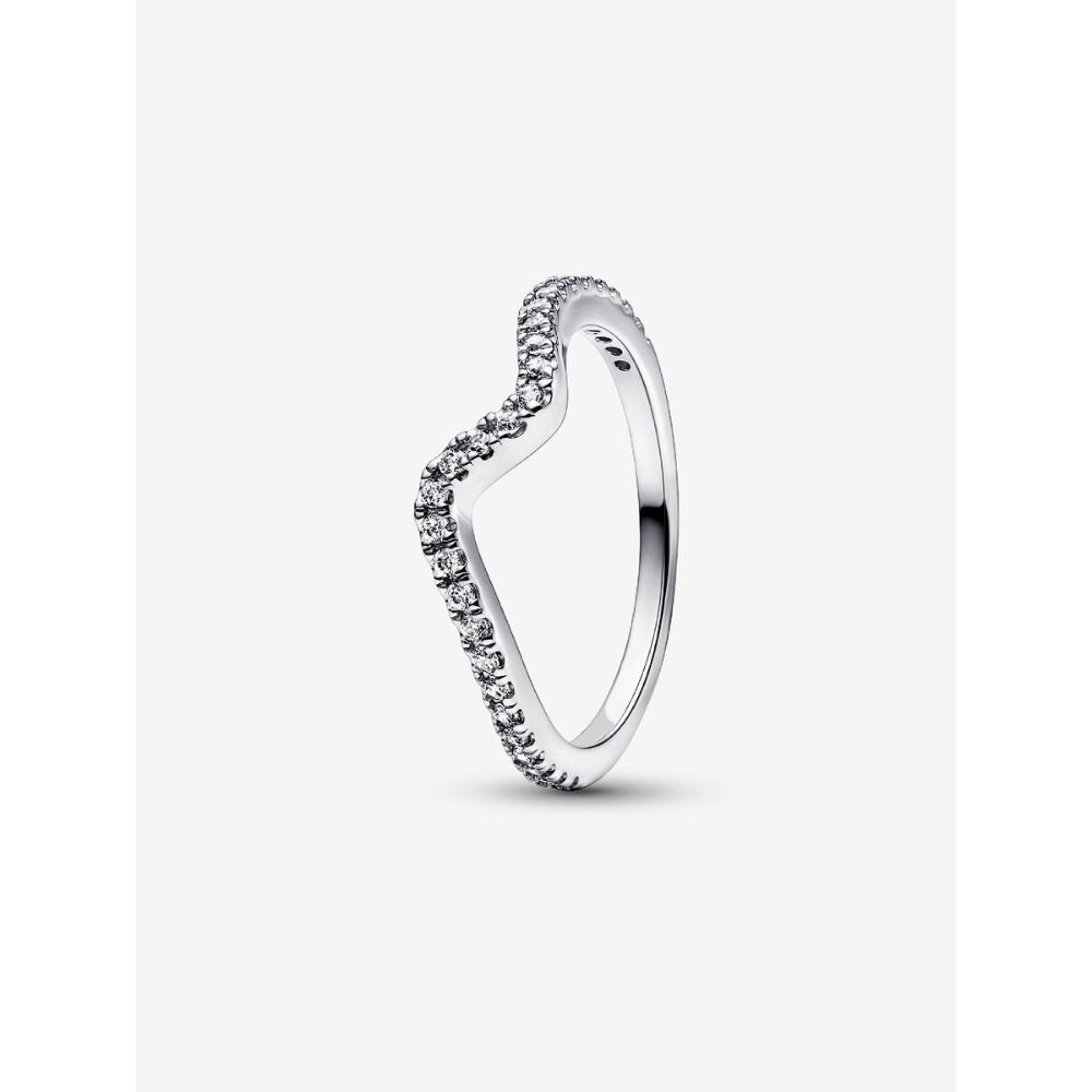 Pandora Silver Sparkling Wave Ring - MococoPandora192539C01-485700303024059Rings