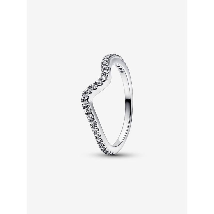 Pandora Silver Sparkling Wave Ring - MococoPandora192539C01-485700303024059Rings