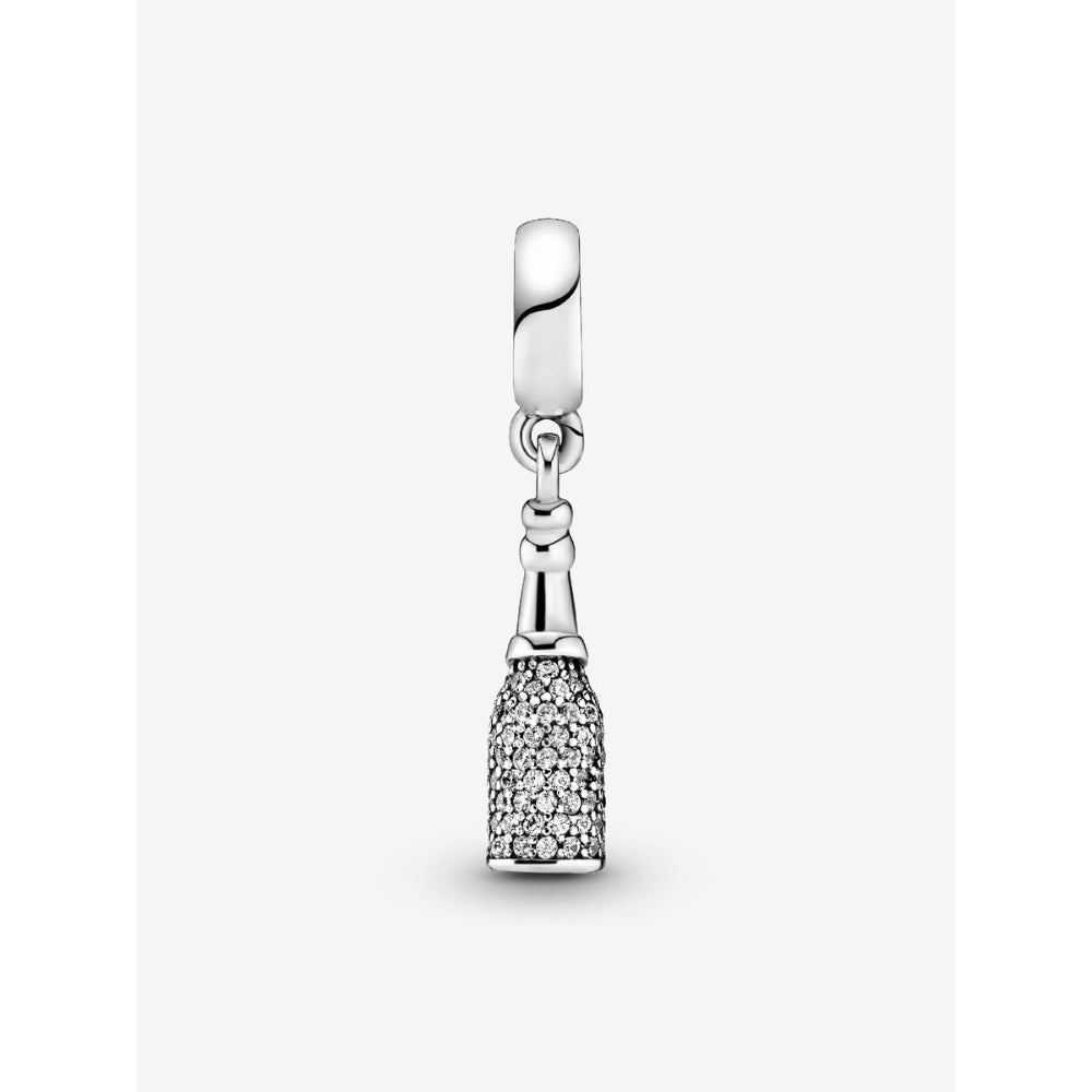 Pandora Silver Sparkling Wine Bottle Dangle Charm - MococoPandora792152CZ5700302575774Charms